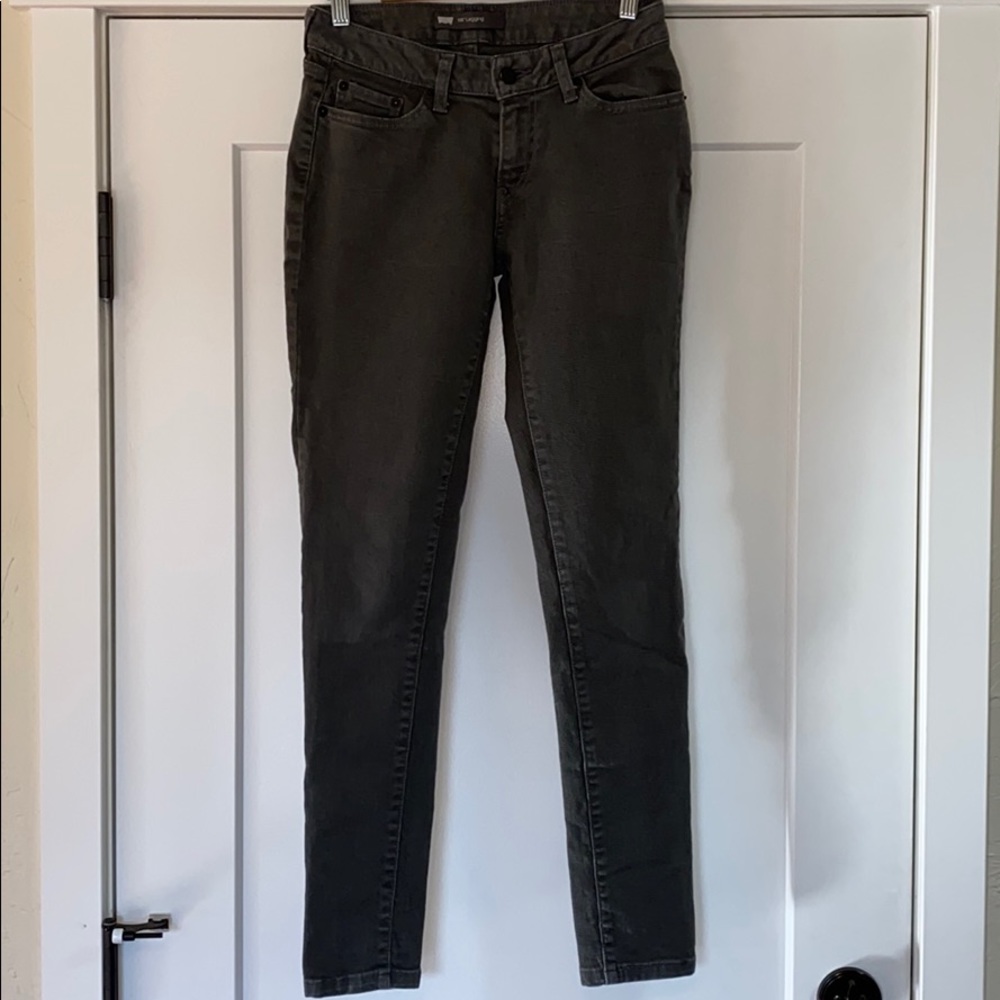 Levis 535 Jegging 7M Gray LIKE NEW